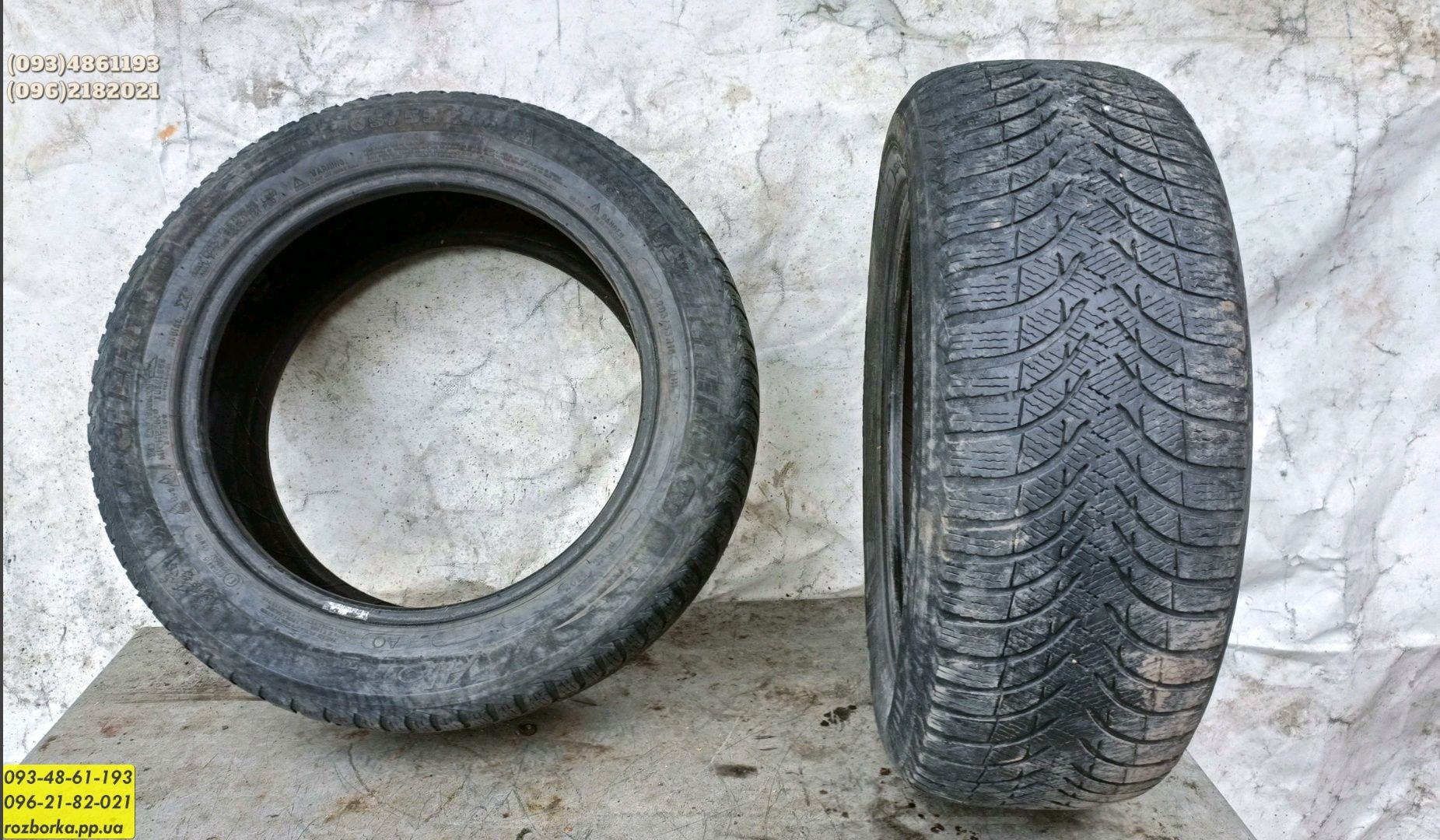 Michelin Alpin A4 205/55 R16 91H резина зима пара