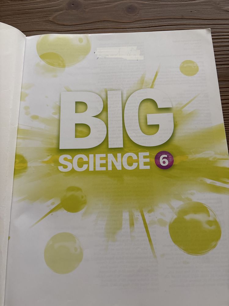 Big Science 6 Workbook