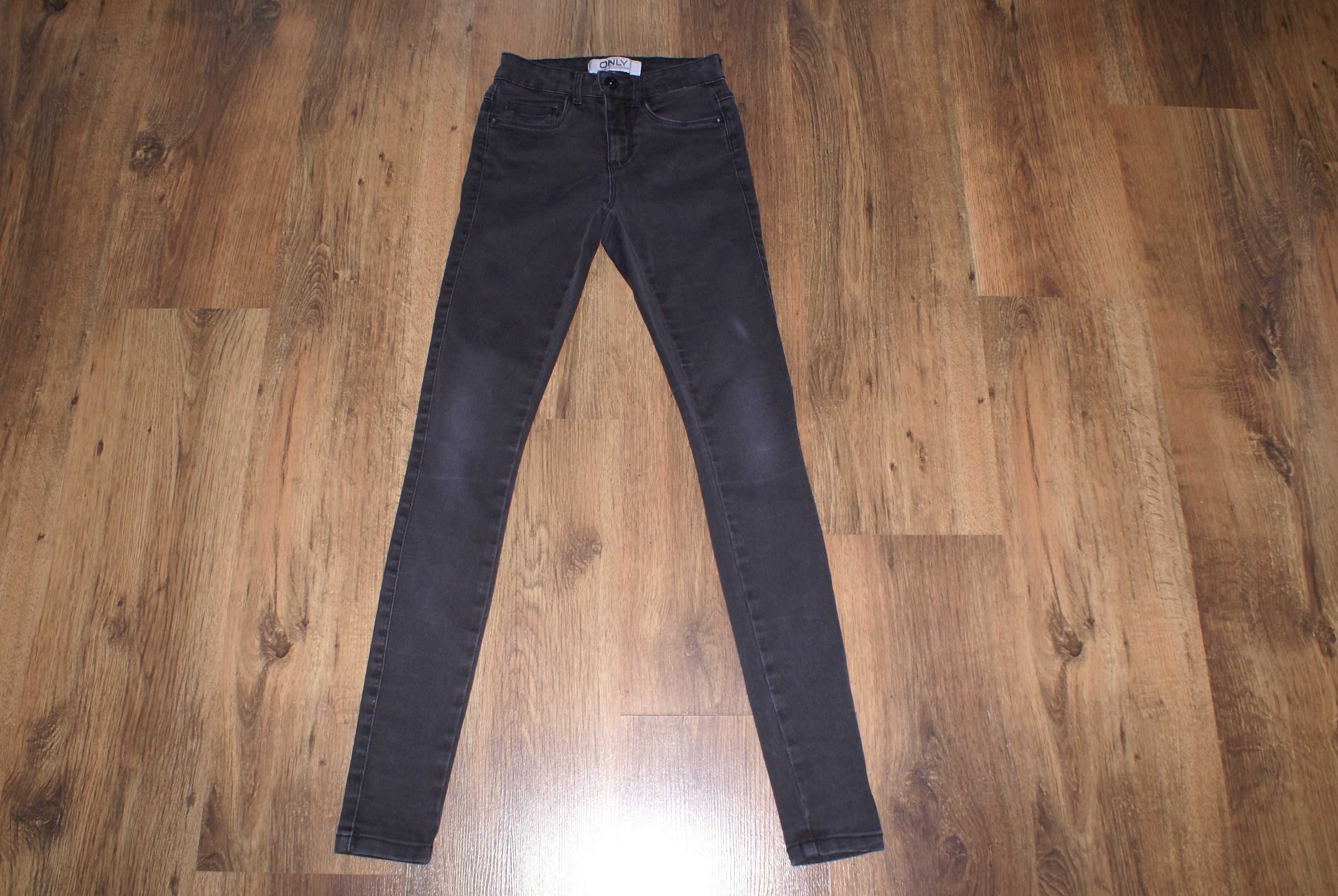 Czarne Jeansy Skinny