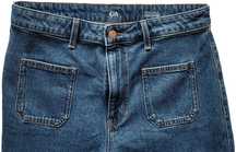 Szerokie damskie spodnie jeans EU42. HIGH LOOSE, WYSOKI STAN.