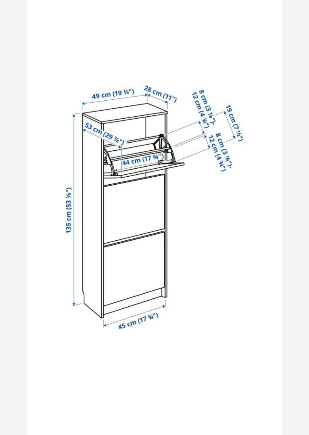 Sapateira BISSA IKEA