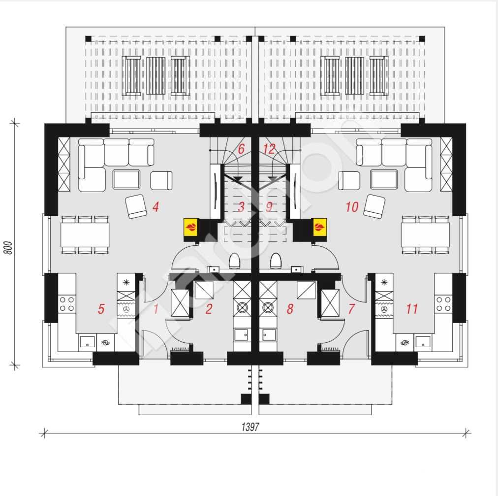 D O M    z ogrodem 200 m2 ,  deweloperski