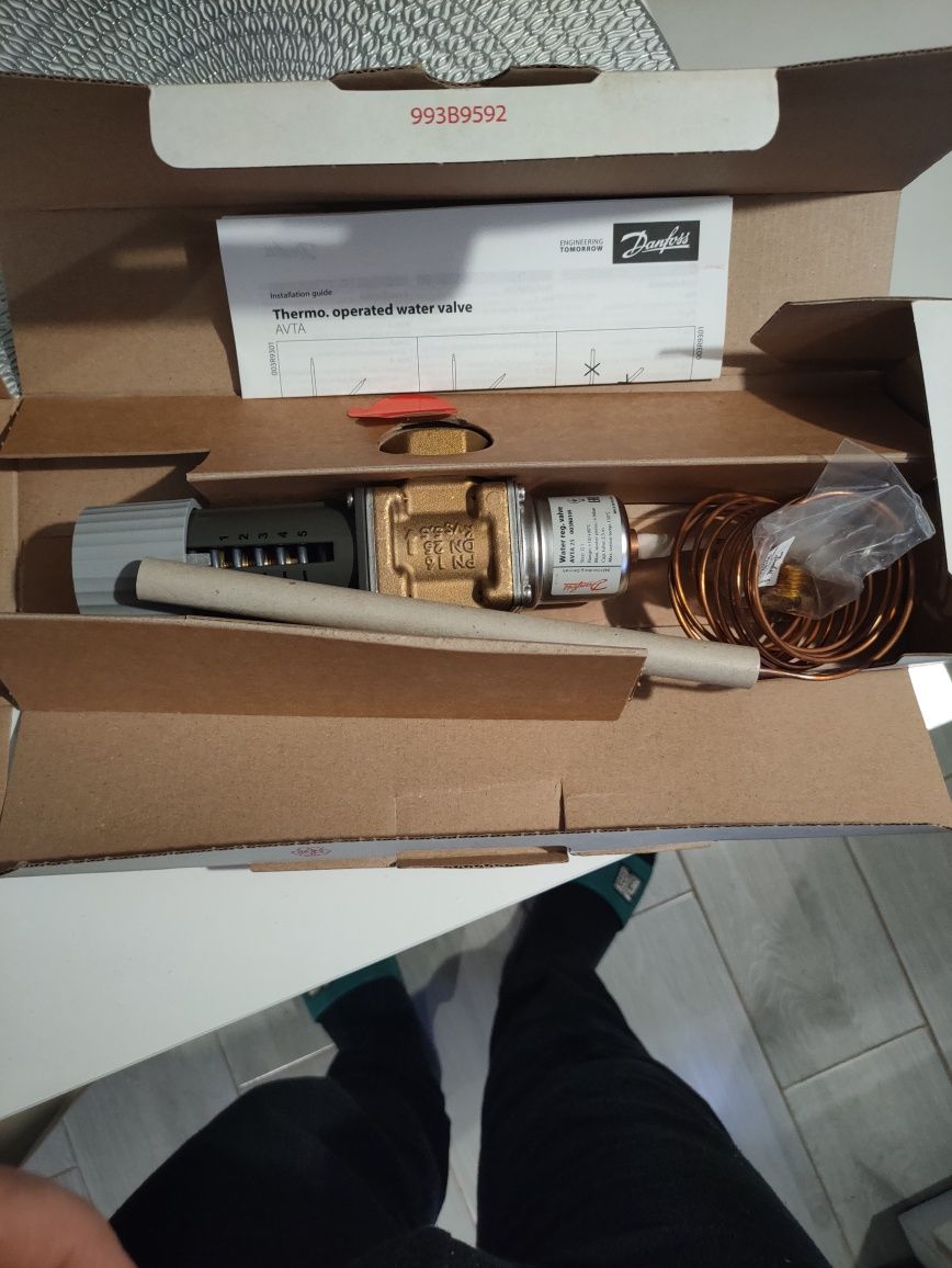 Zawór termostatyczny Danfoss AVTA 25 003N4162