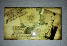 Szkatułka hand made, decoupage