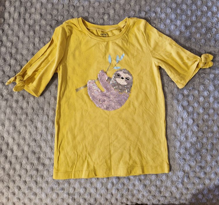 Футболка з паєтками-перевертишами Carters