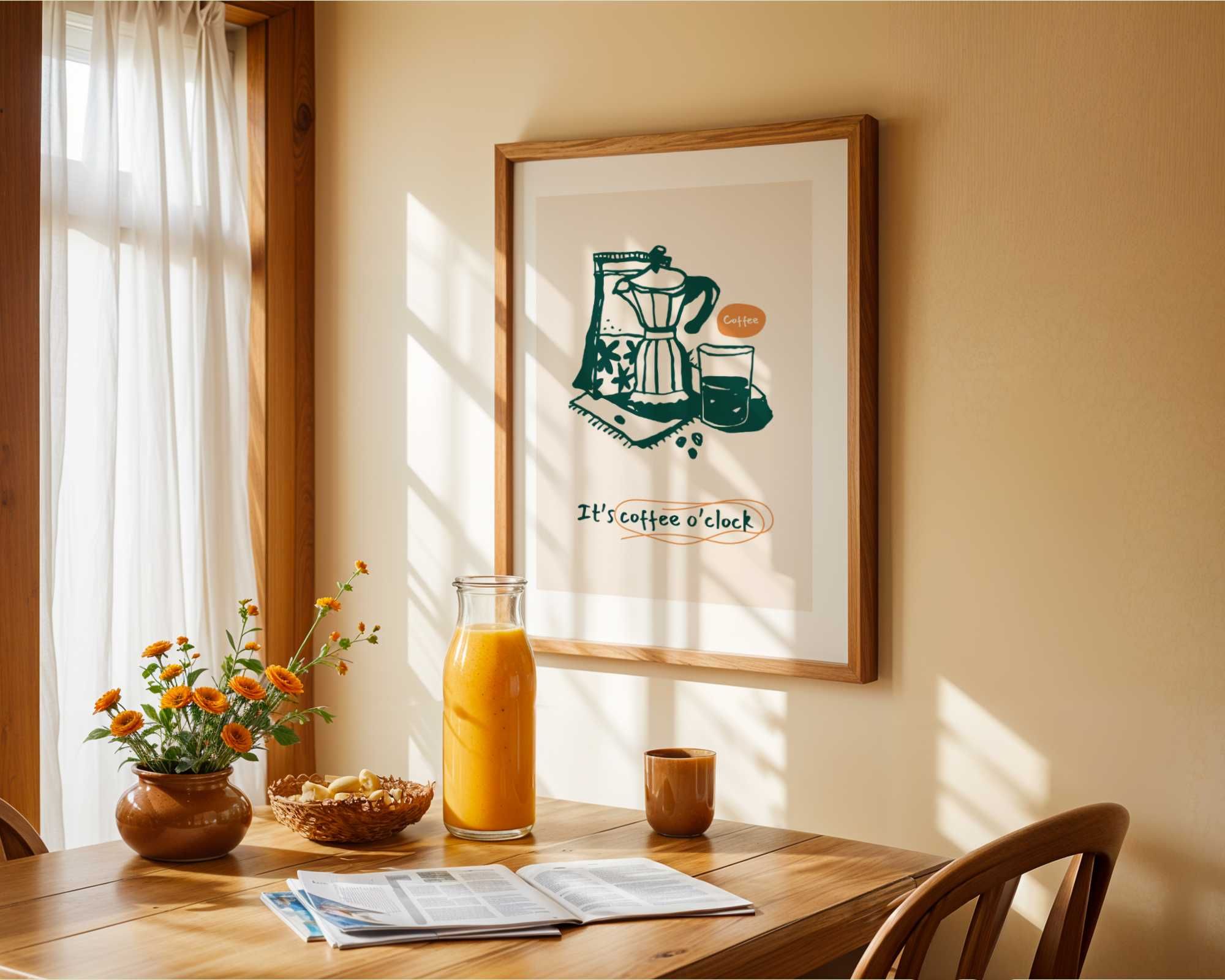 Plakat It's Coffee o'clock