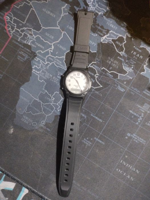 Zegarek Casio AW-49H-7BVEG Wodoodporny Stal nierdzewna