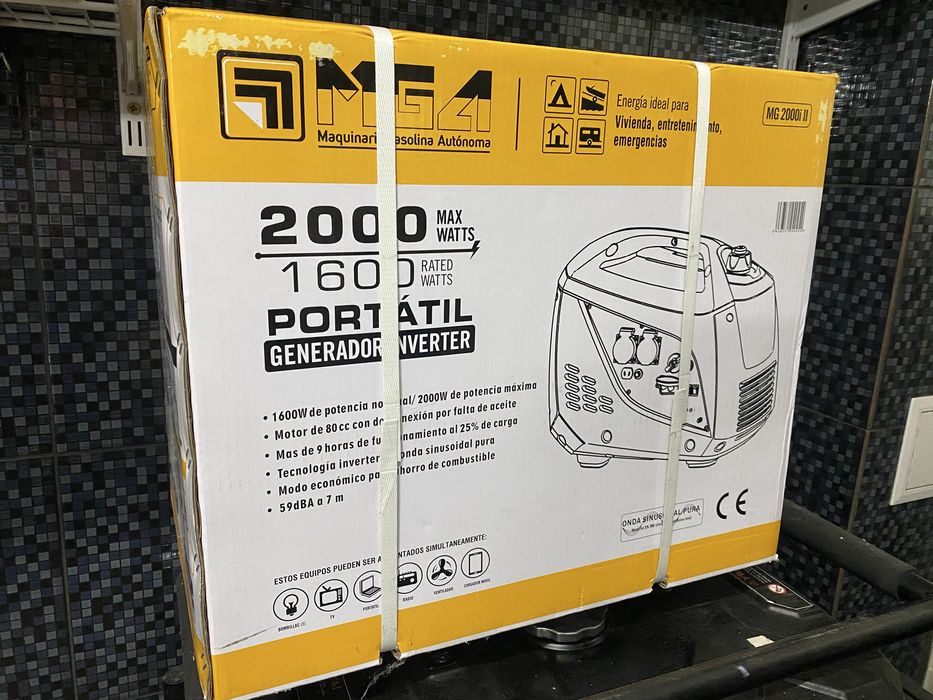 Генератор інверторний бензиновий 2кВт MGA MG2000i