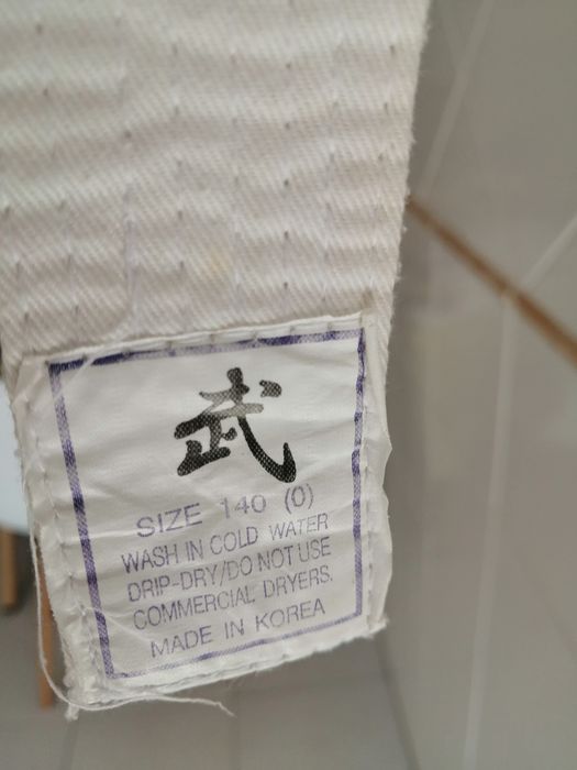 cinturão branco taekwondo