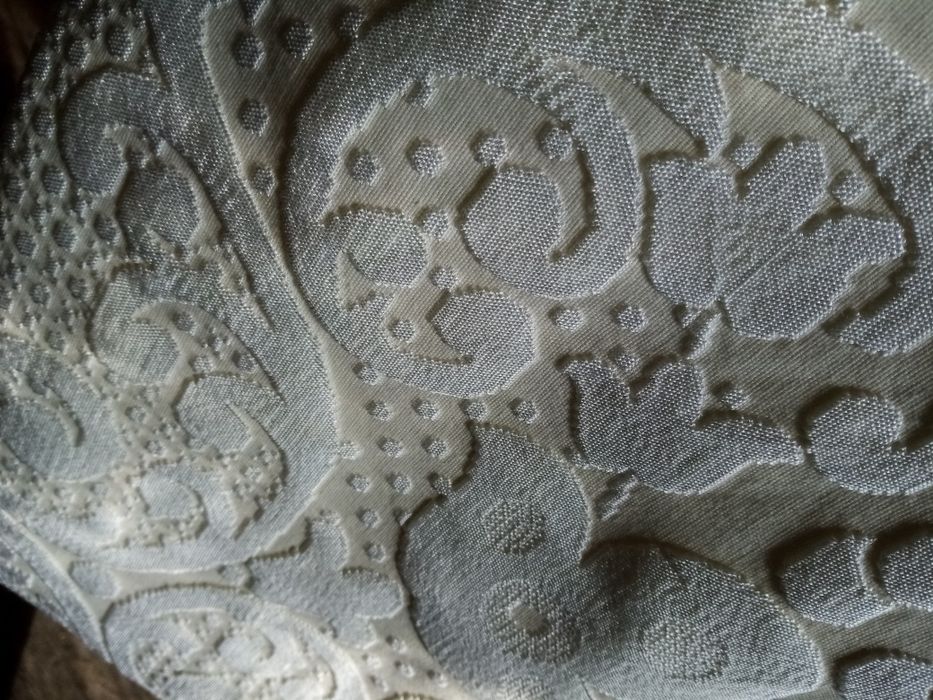 Colcha vintage pérola