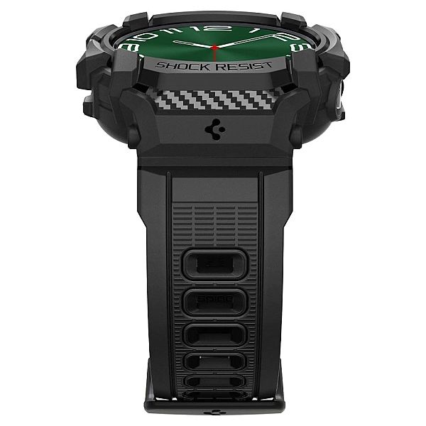 Spigen Rugged Armor "Pro" Samsung Galaxy Watch Ultra (47 Mm) Matte Bla