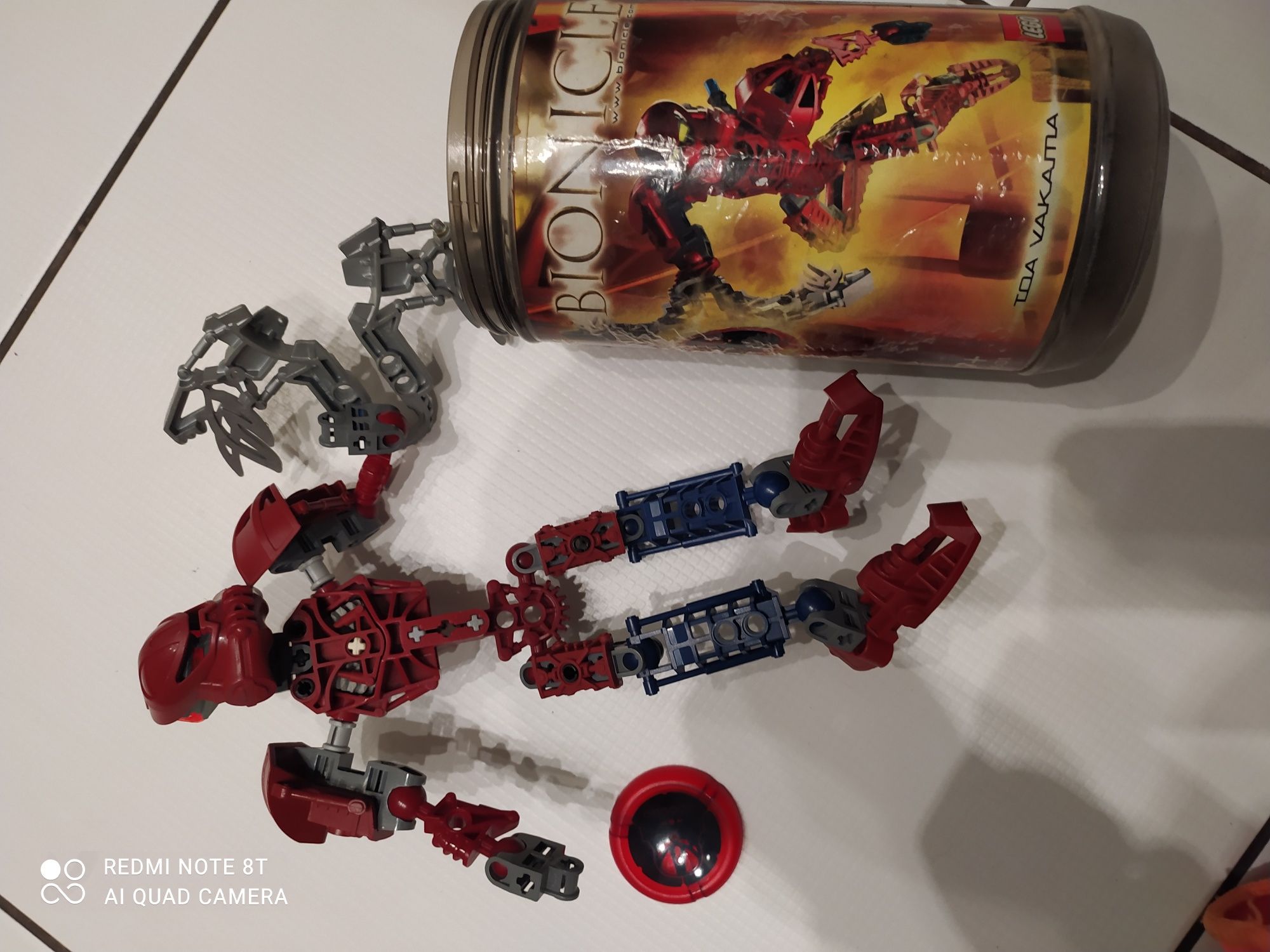 Zestaw klocków lego bionicle