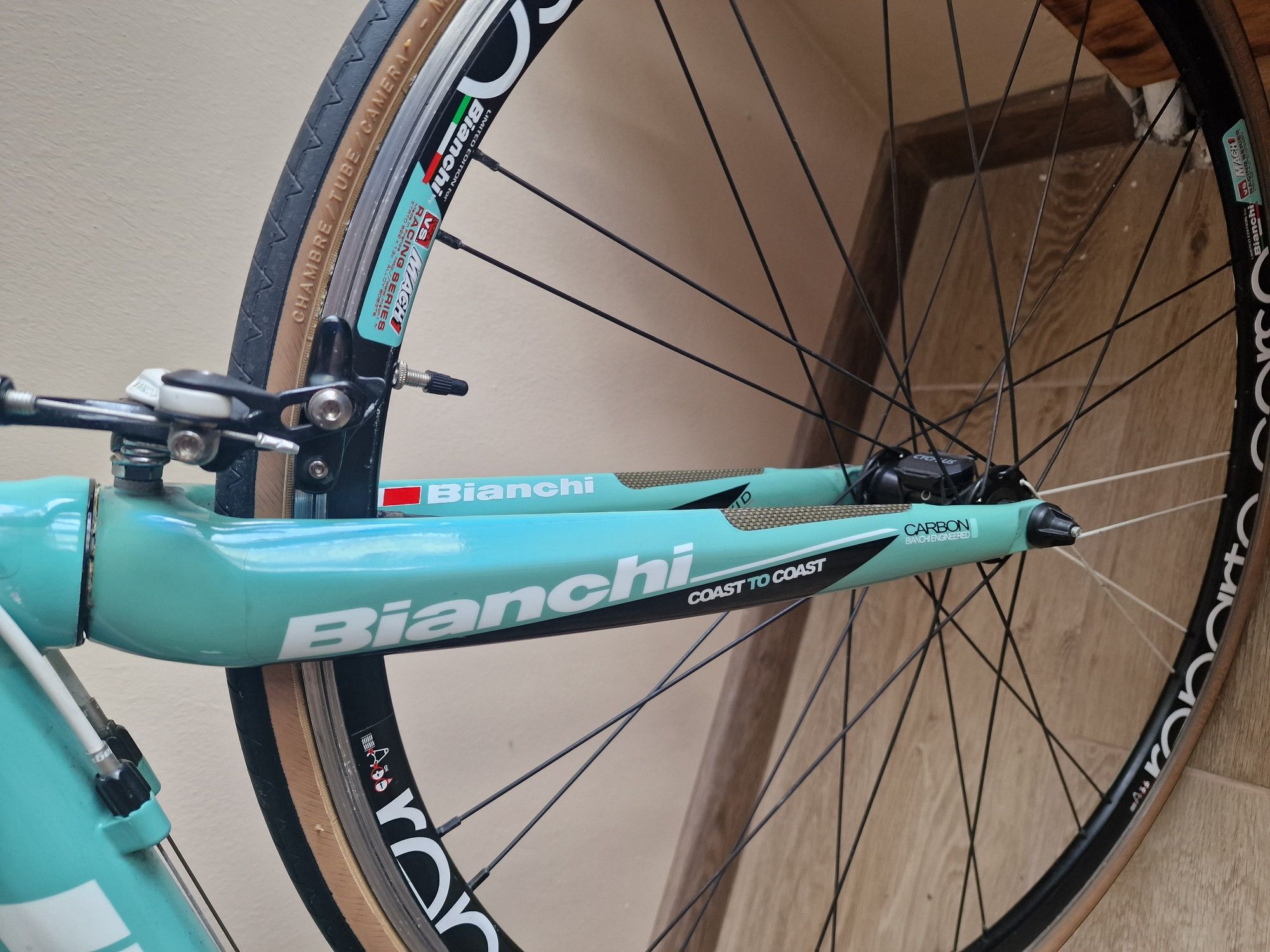 Bianchi Nirone7 celeste,alu+carbon zadbana.