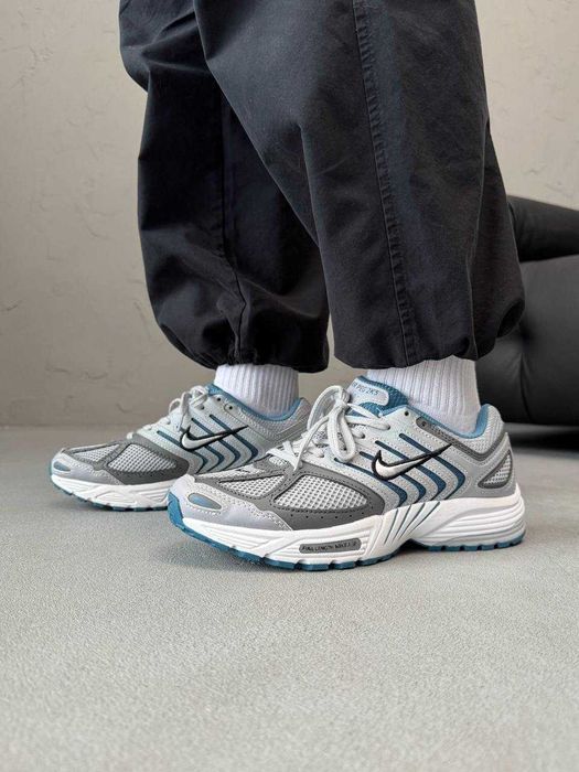 Кросівки Nike Air Pegasus 2K5 Grey/Black/Blue premium