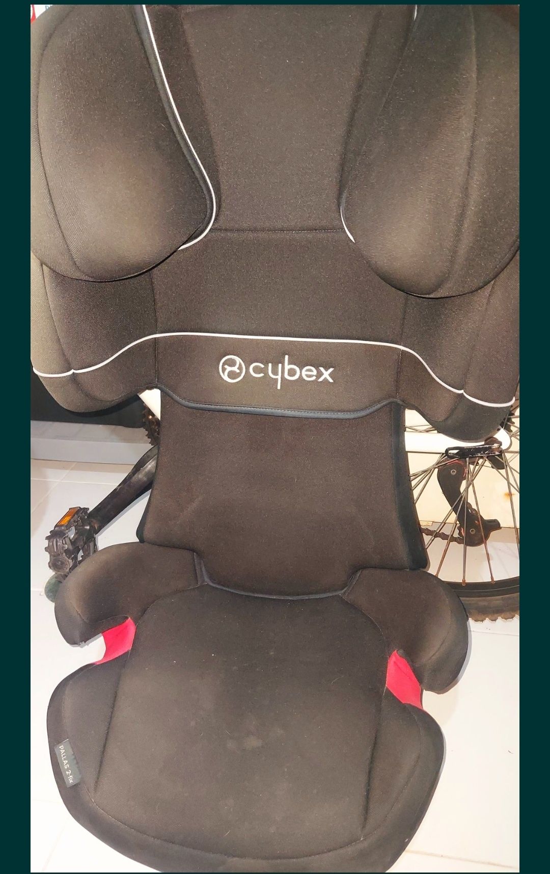 Cadeira Auto CYBEX Solution X-Fix (Grupo 2/3 - Preto)