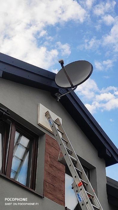Konwerter quad Televes Montaż Ustawianie anten SAT i DVB-T Biłgoraj
