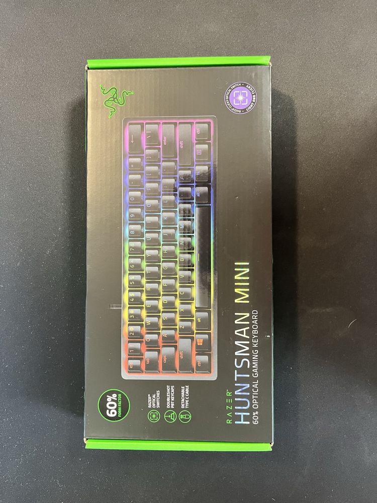 Klawiatura „Razer” huntsman mini Purple switch