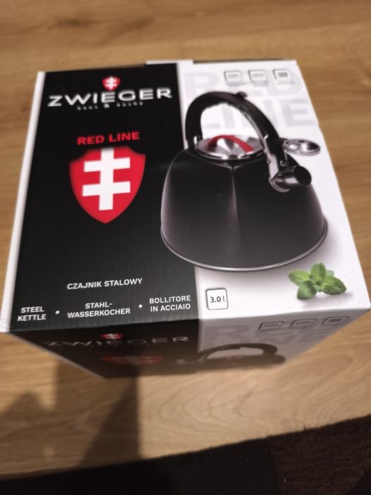 Czajnik nierdzewny Zwieger Red Line