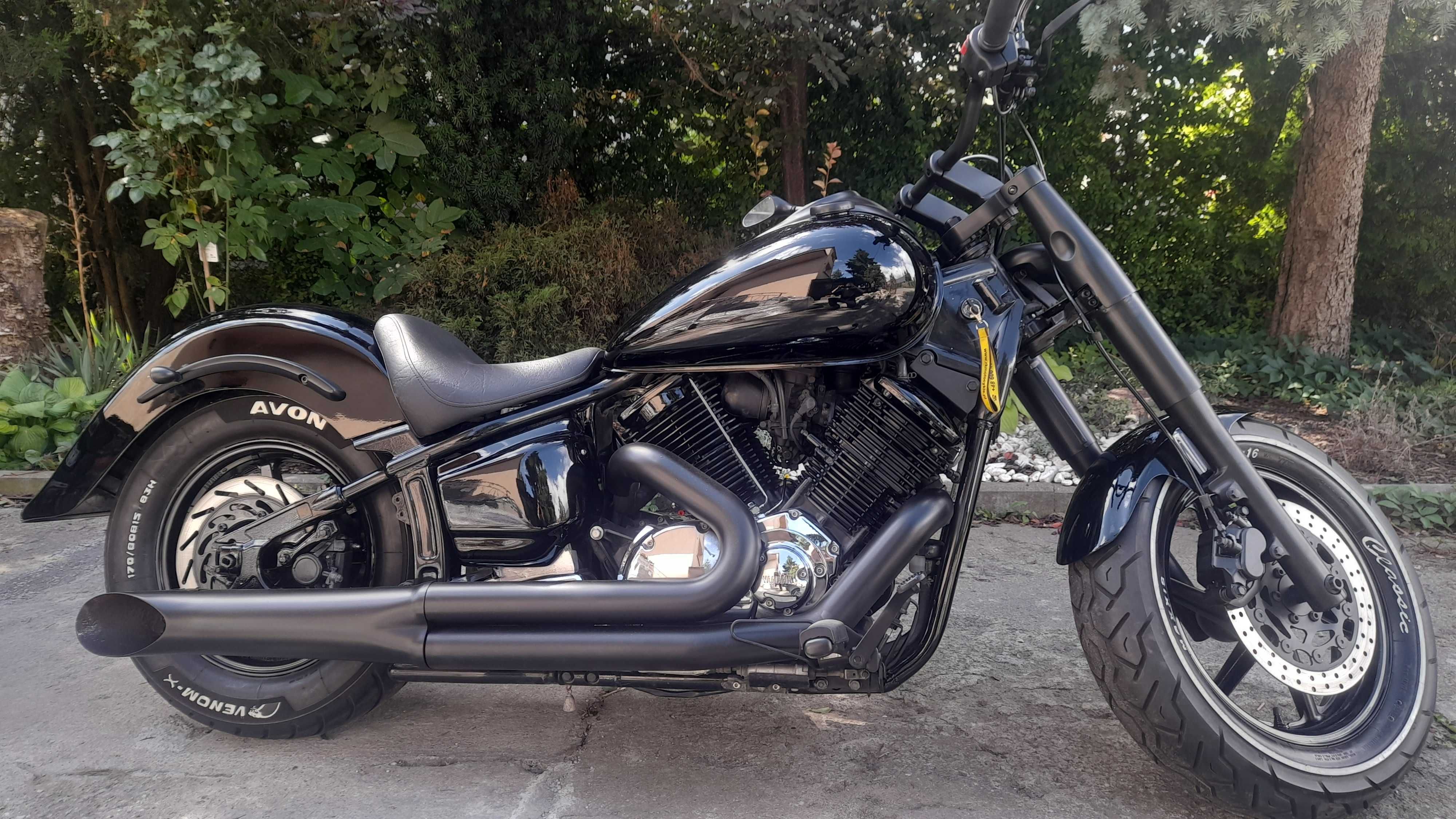 xvs  1100  drag  star  2007 rok zamiana