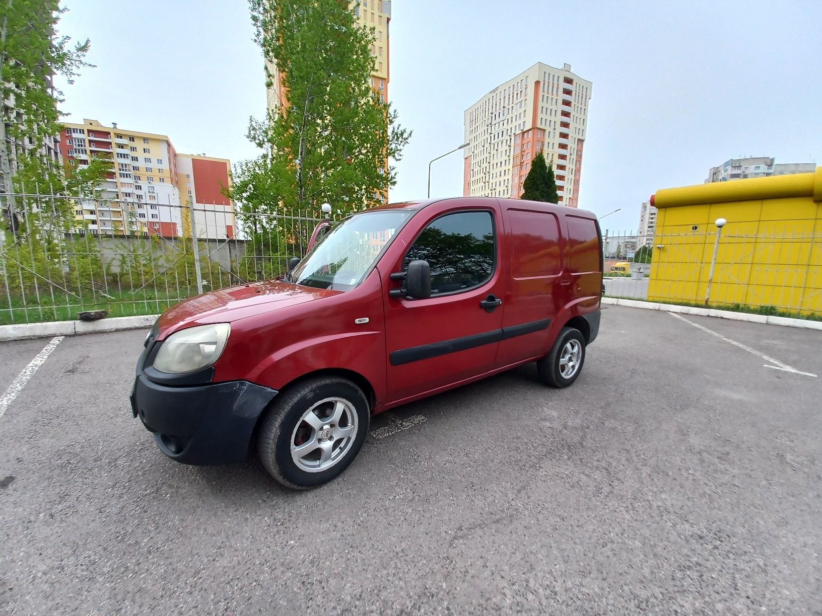 Fiat doblo груз.