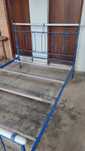Cama 140x190 Ferro Azul