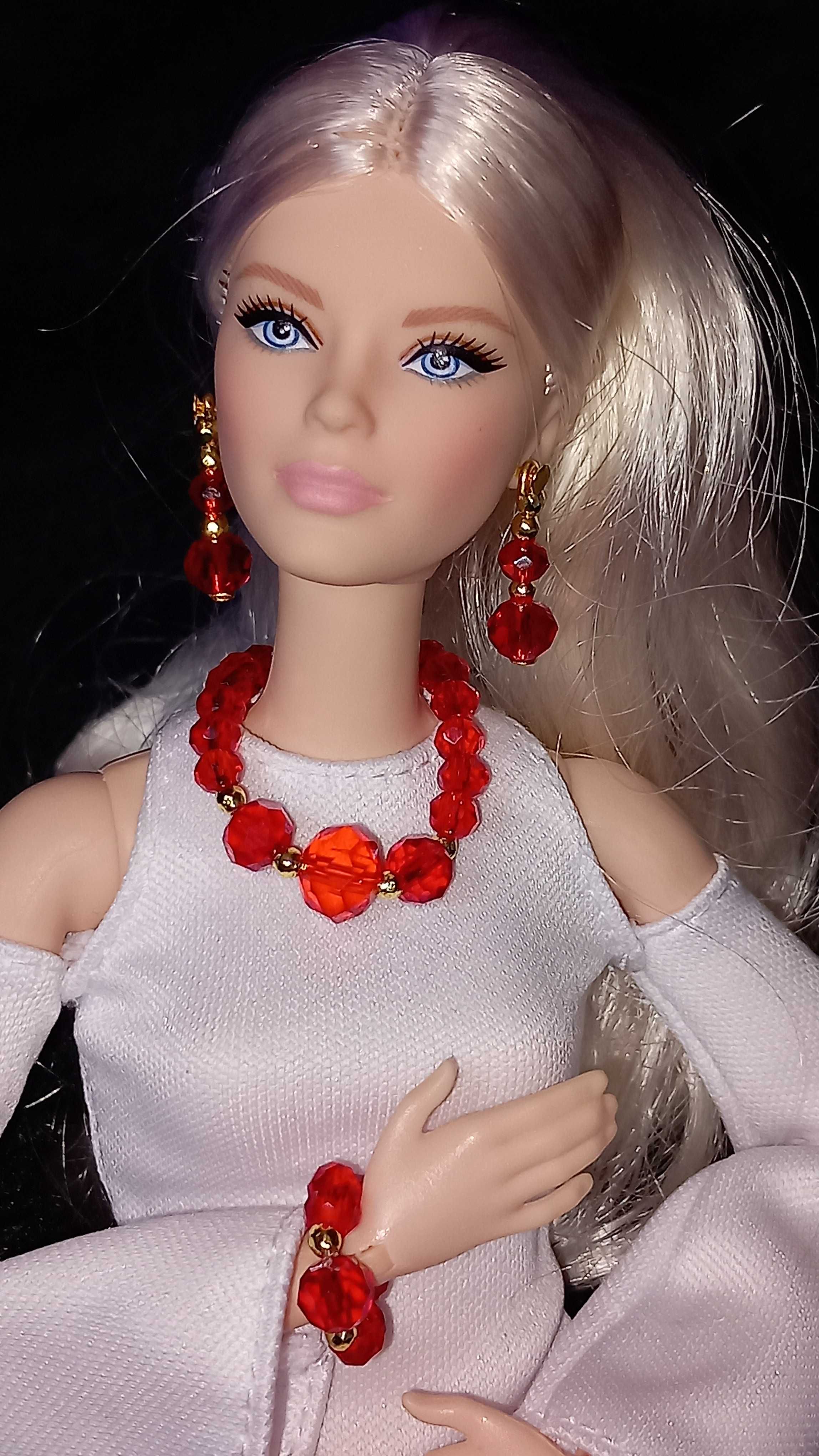 Komplet biżuterii dla lalek Barbie, Integrity Toys.
