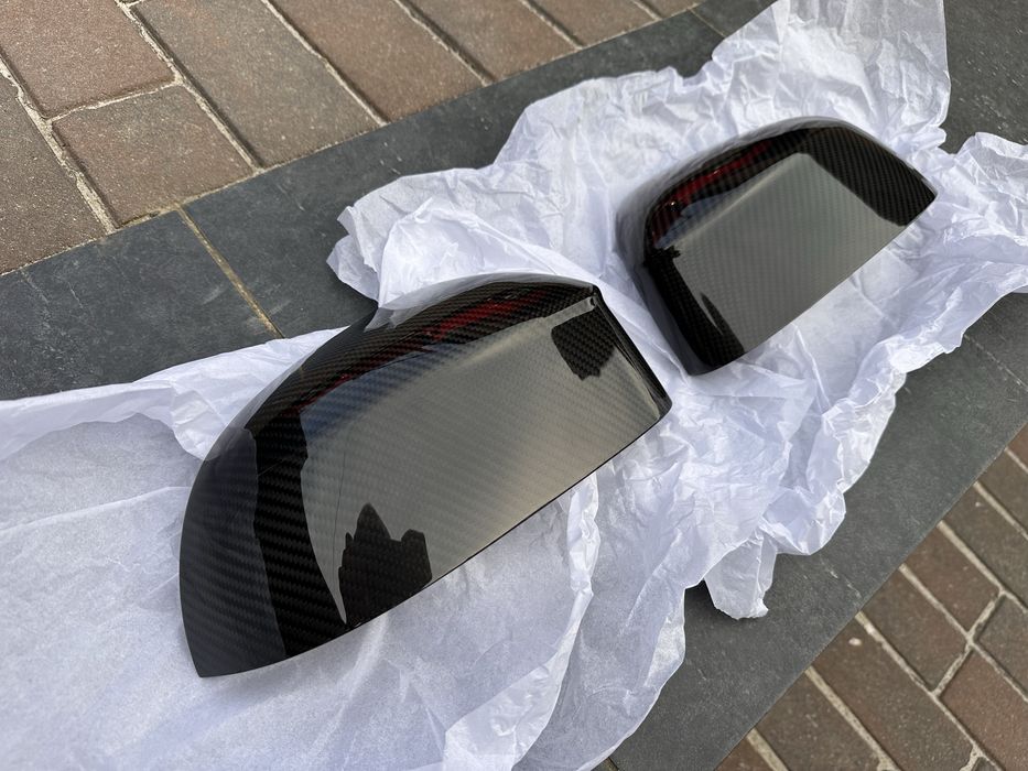 Карбонові накладки на зеркала для BMW G01 G02 G05 G06 G07 G08 карбон