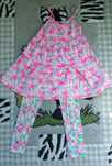 Komplet: tunika i legginsy 128