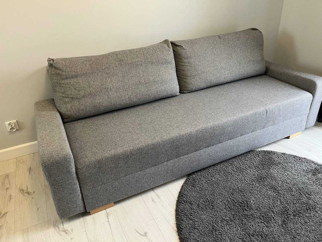 Rozkładana sofa 3-osobowa IKEA GRALVIKEN, szary