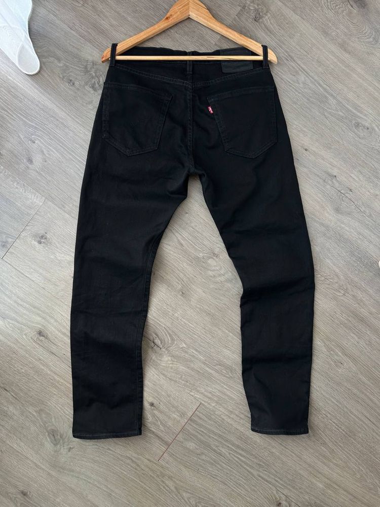 Levis Denim Black 501 Men Pants