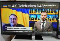 Продам телевізор 43" Telefunken D43F287N4CW