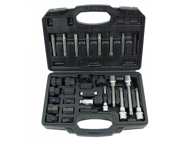 Jogo Chaves Polias Alternador 30 Peças | Kroftools 3312