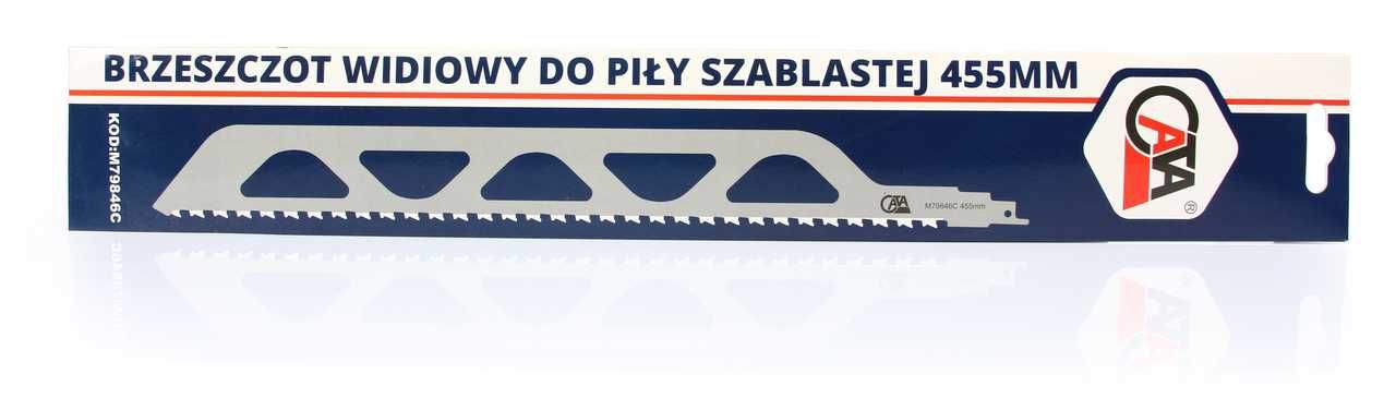 Brzeszczot Widiowy Do Piły SZABLASTEJ 455mm CATA