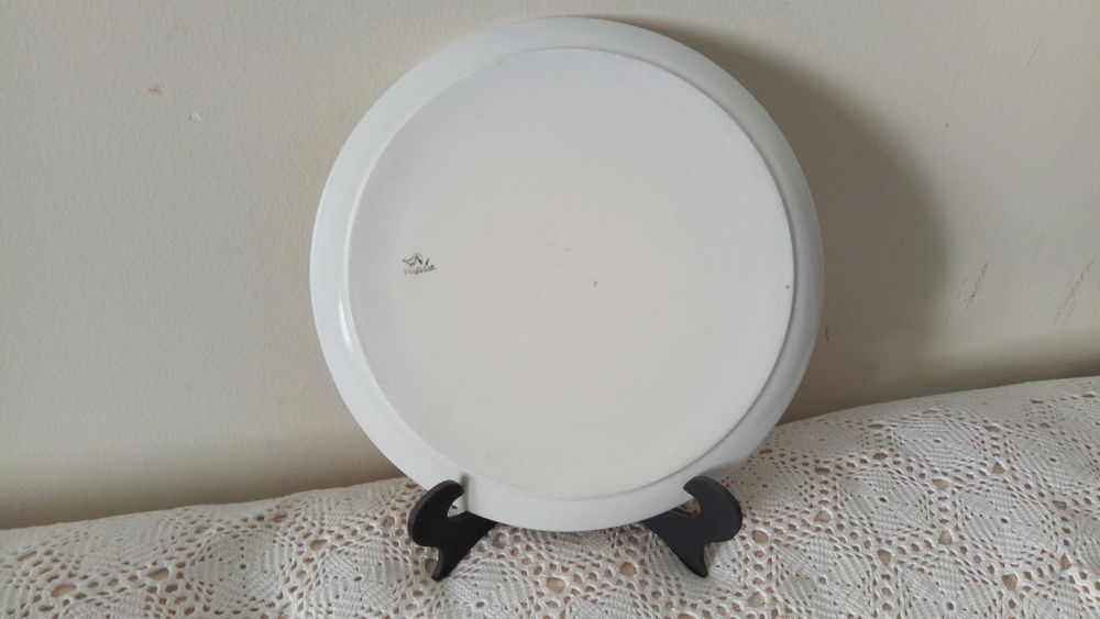 Lindo e Antigo Prato Decorativo, Porcelana Artibus