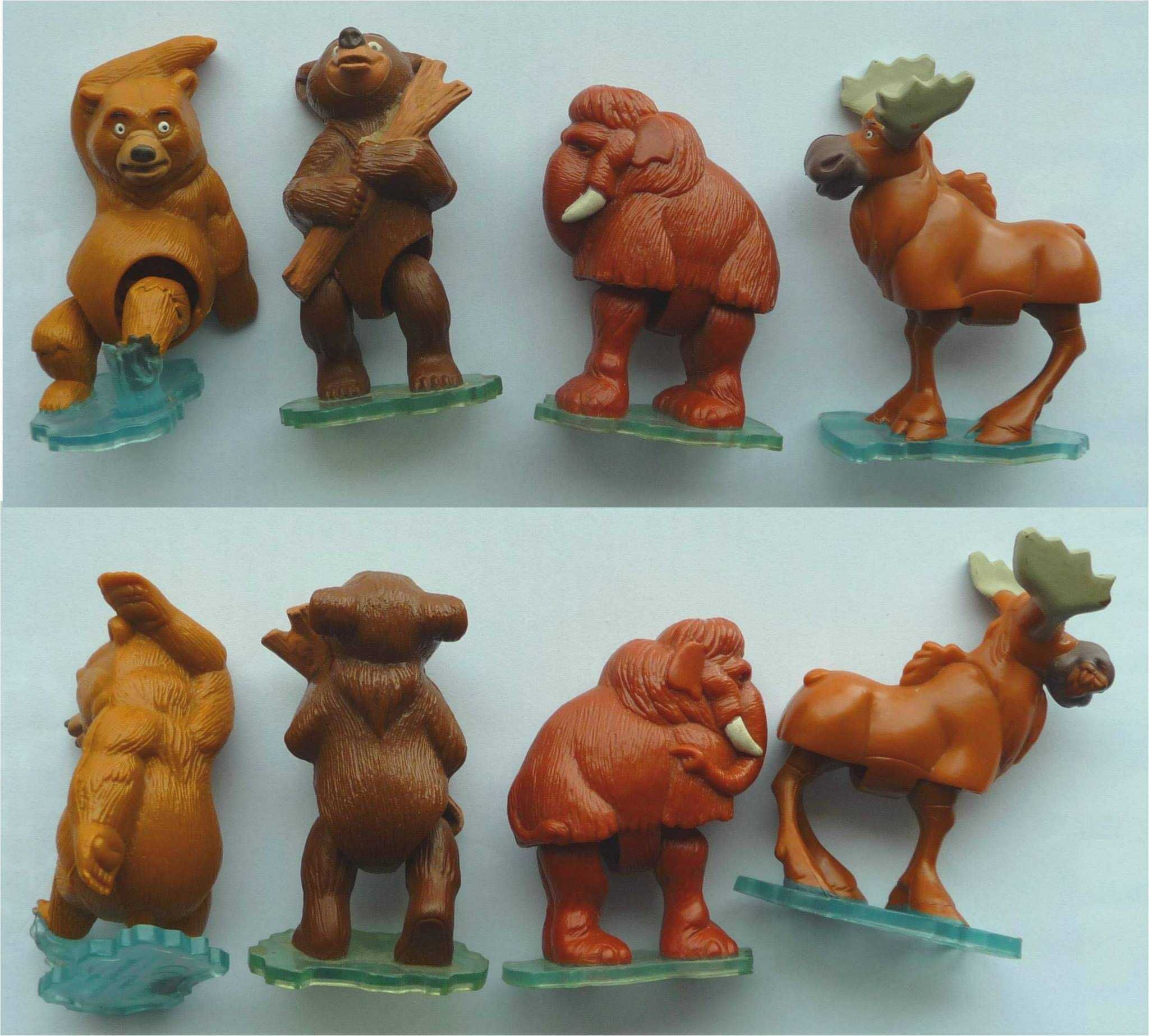 Quatro figuras brindes cereais