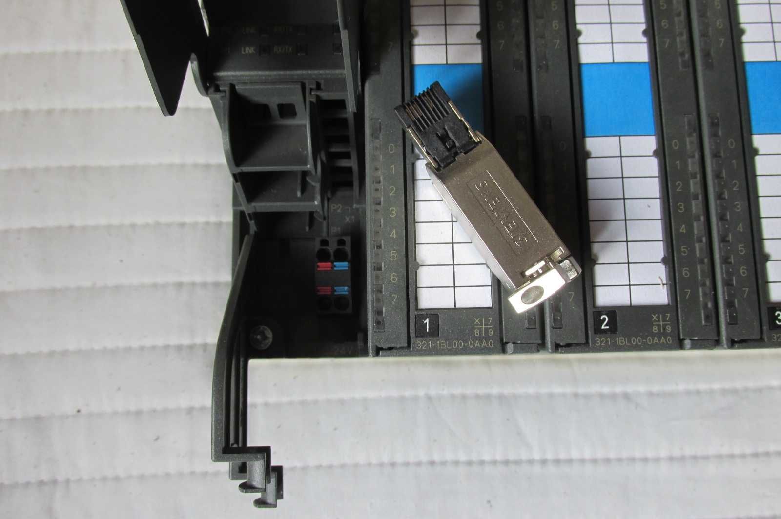 SIEMENS S7 system PLC (cyfrowa) - kompletna szyna 11 modułów