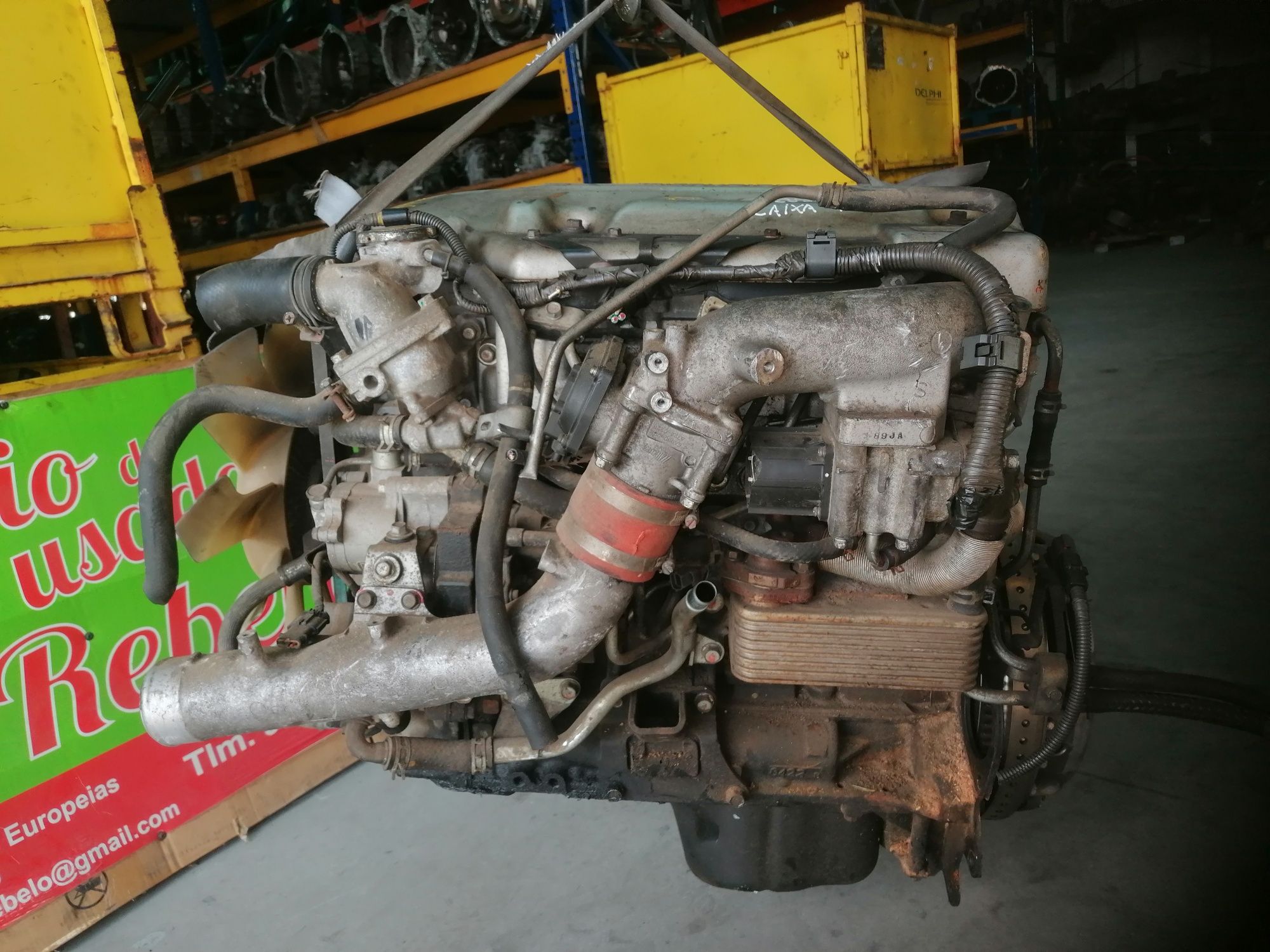 Motor Mitsubishi canter