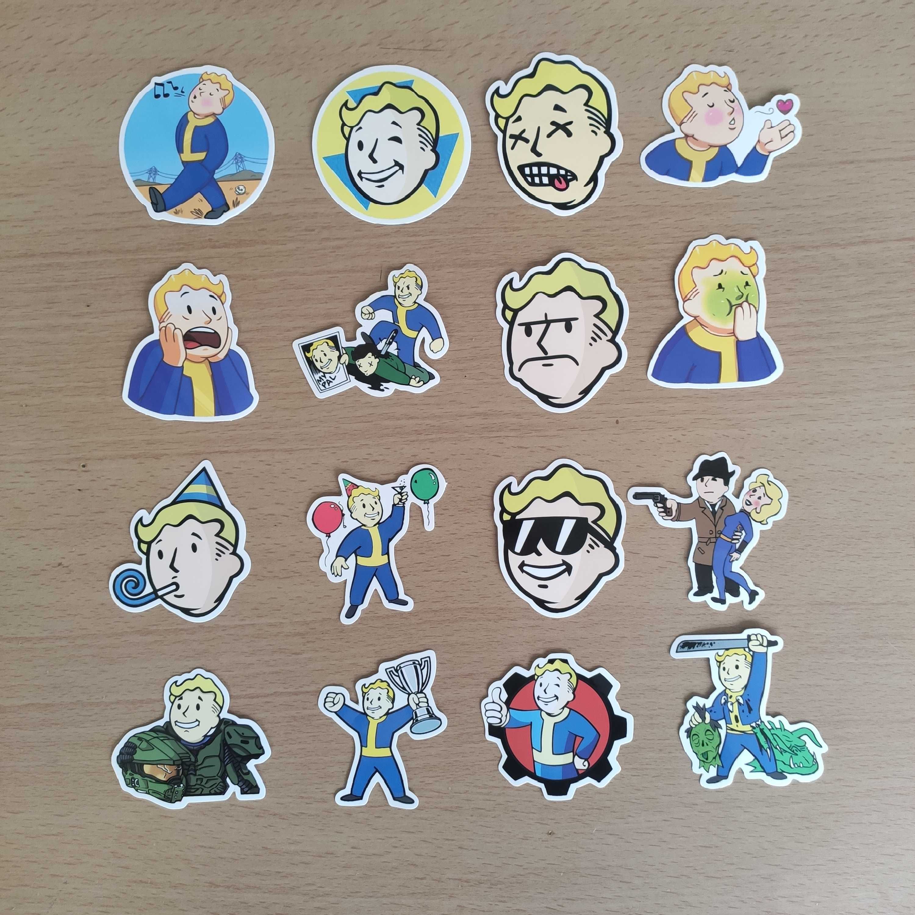 Pack 50 Stickers Autocolantes Fallout