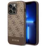 Etui Guess do iPhone 14 Pro Max Hardcase 4G Stripe Collection Brown