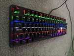 Teclado mecanico Gaming RGB novo