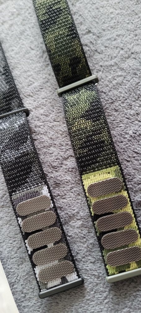 Huawei Dwa nylonowe paski wymienne moro 20mm teleskopy smartwatch