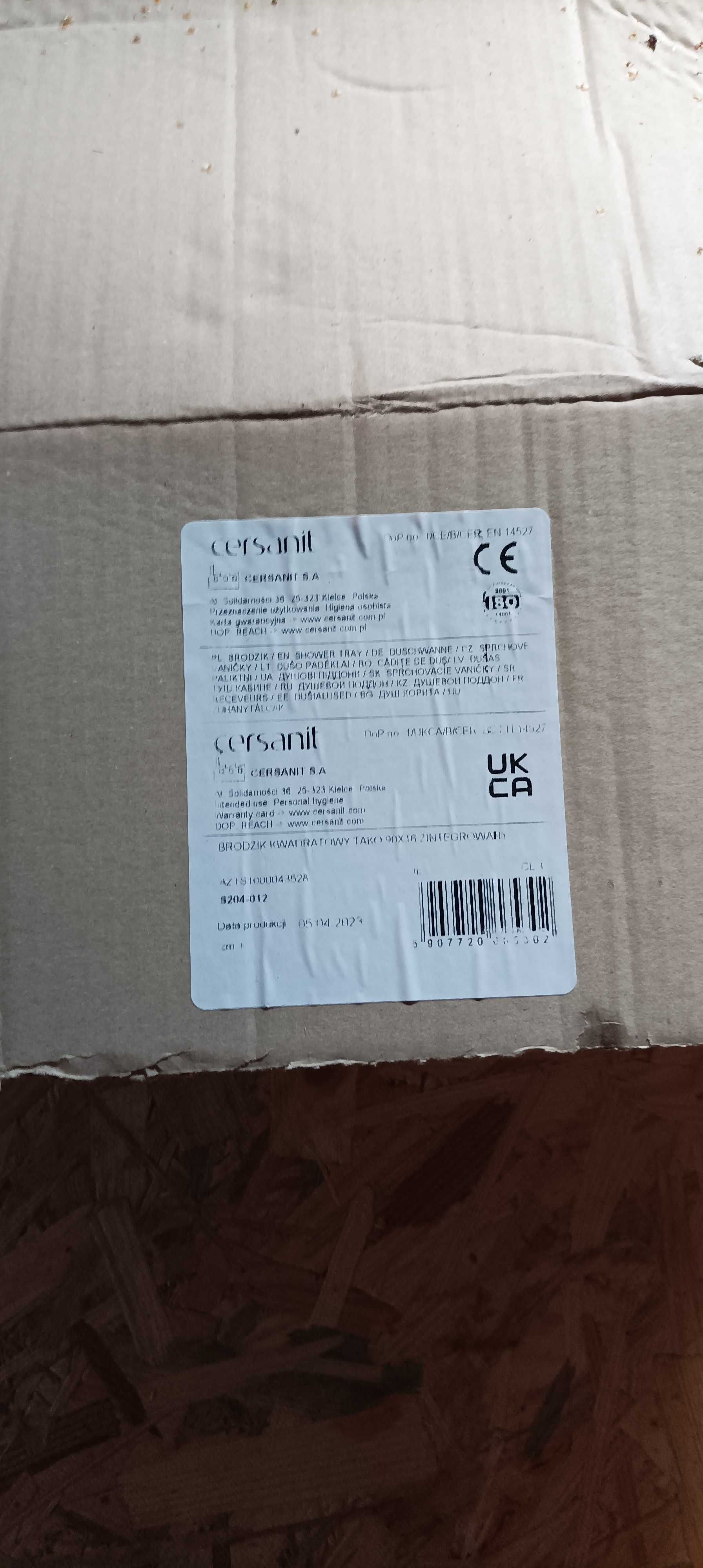 Brodzik prysznicowy Cersanit 90