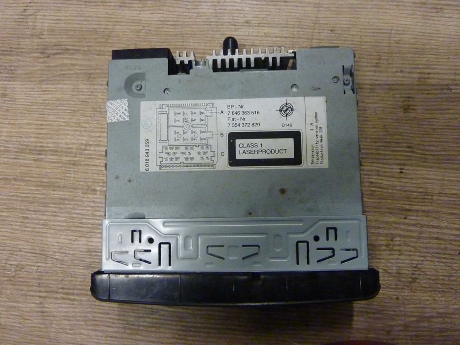 FIAT DOBLO radio Blaupunkt 76463.63516 boxer ducato