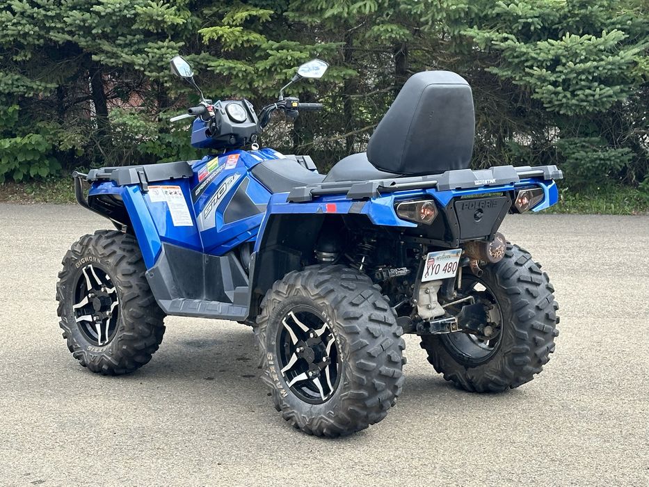 Polaris Sportsman 570 Touring zamiana na motocykl lub lawetę
