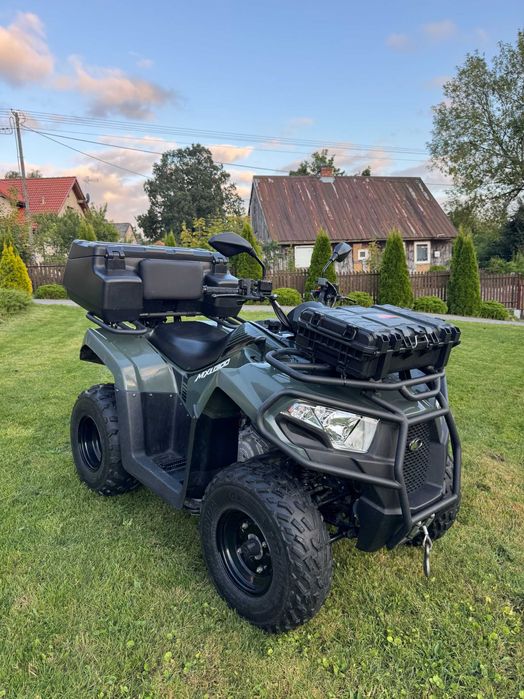 Quad Kymco MXU 300 Homologacja Kufry Zarejestrowany IGŁA