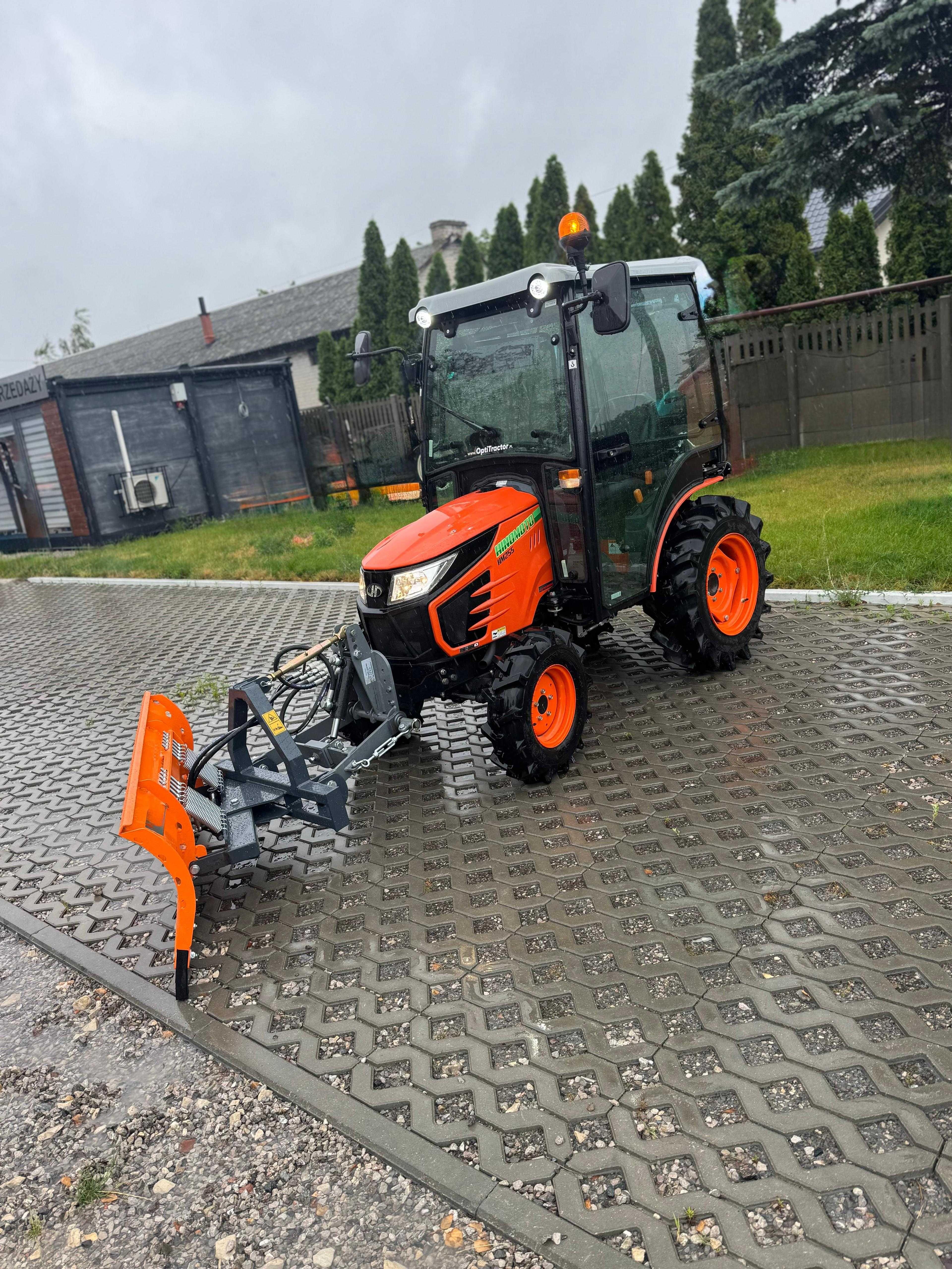 Komunalny , Hinomoto (silnik YANMAR)HM255, 25hp,4x4,HOMOLOGACJA UE