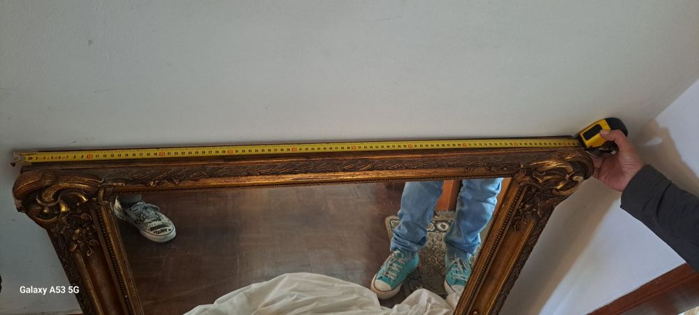 Espelho antigo 93cm X 82cm