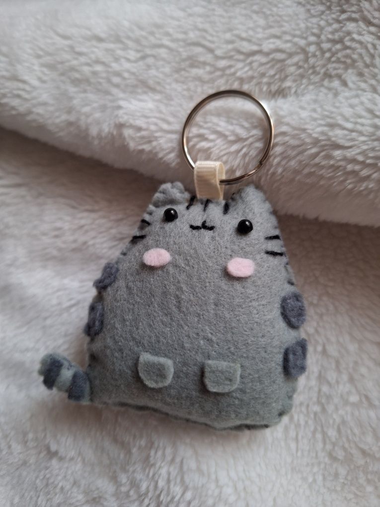 Brelok z filcu - Pusheen kot nr 2