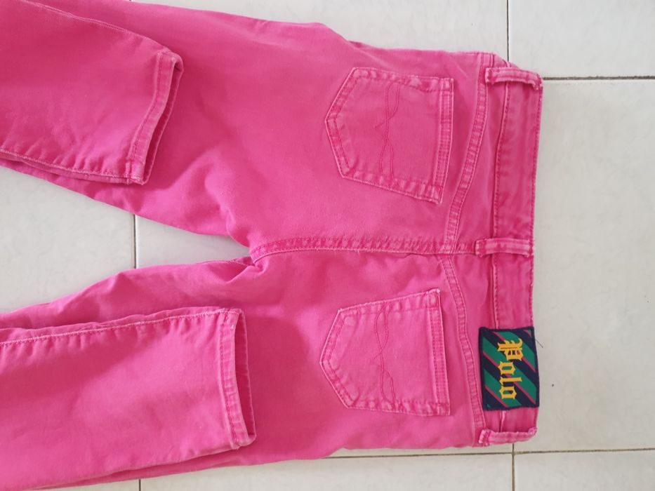 Calças 10-12 anos polo ralph lauren