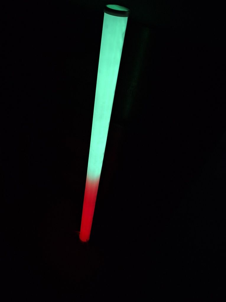 Tuba Led kolorowa, stojąca